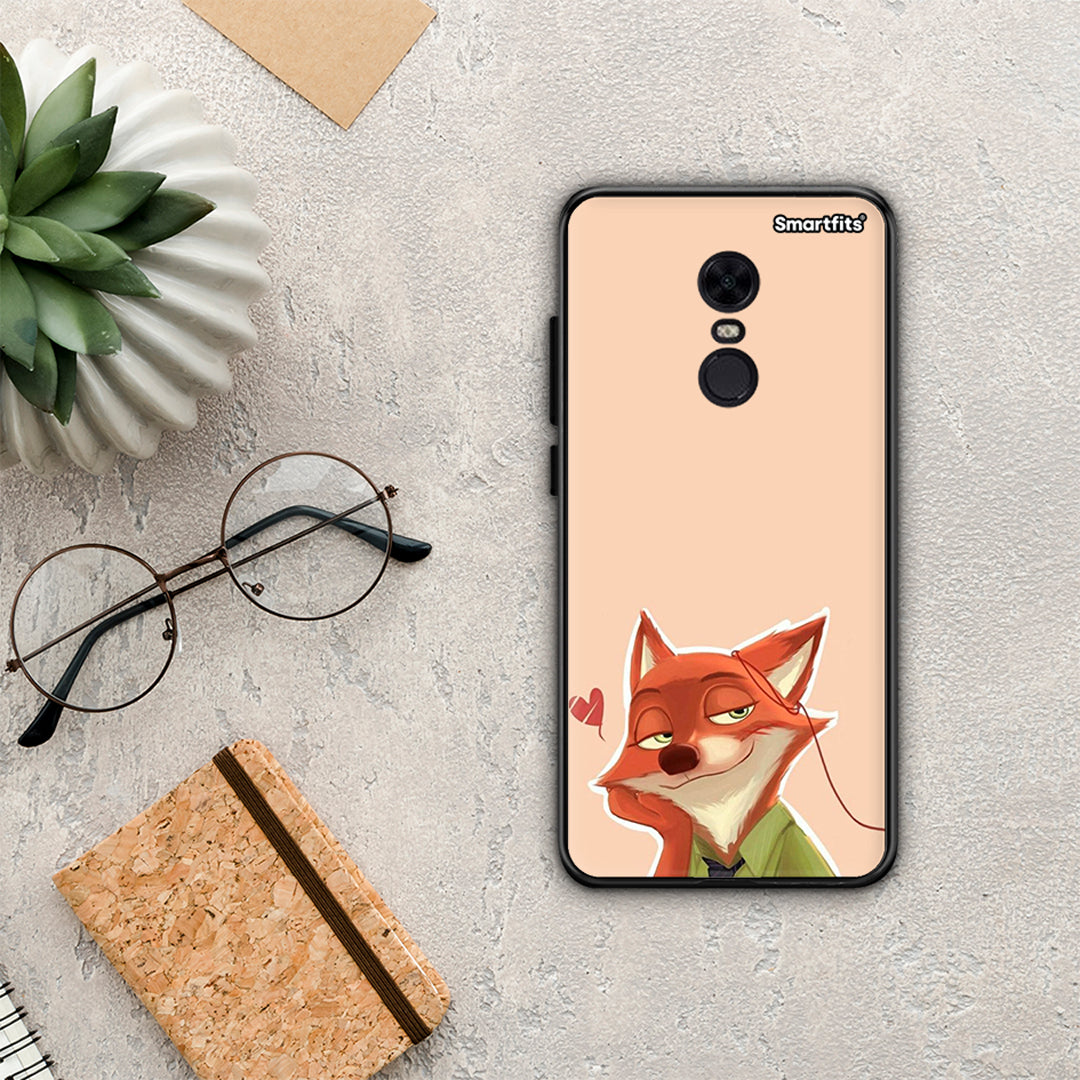 Nick Wilde And Judy Hopps Love 1 - Xiaomi Redmi 5 Plus θήκη