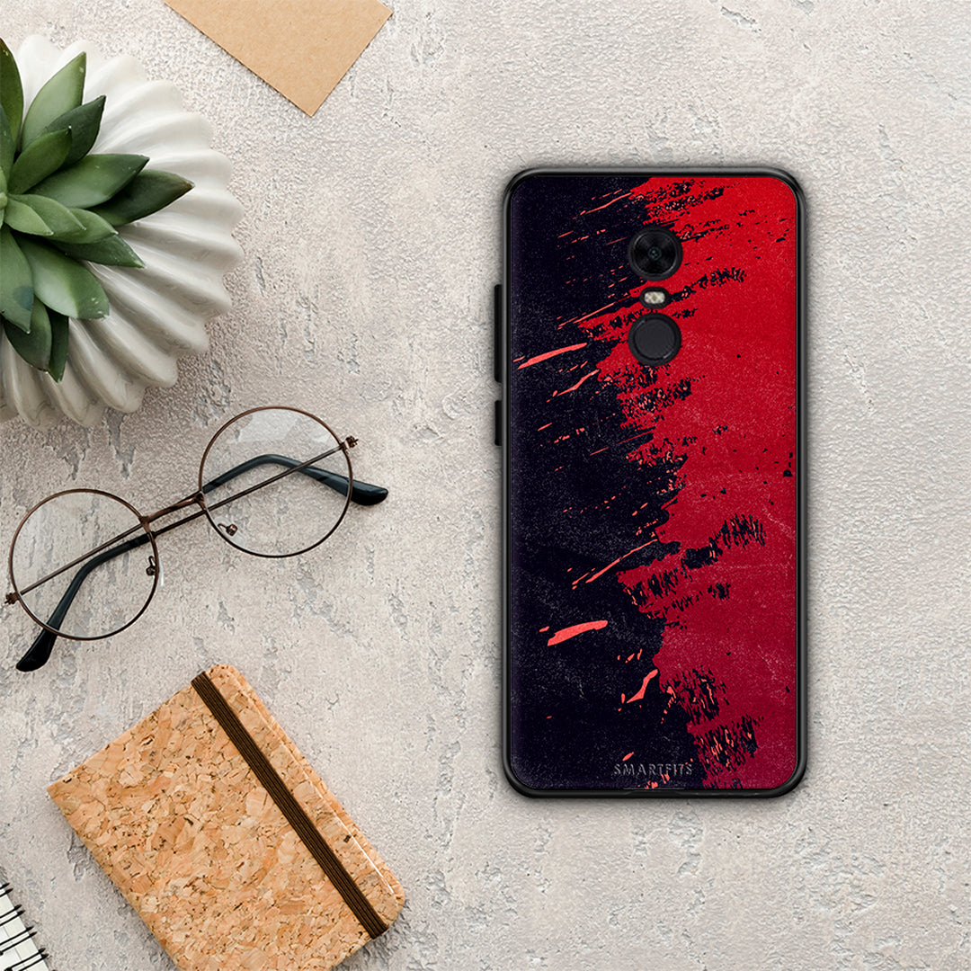 Red Paint - Xiaomi Redmi 5 Plus θήκη