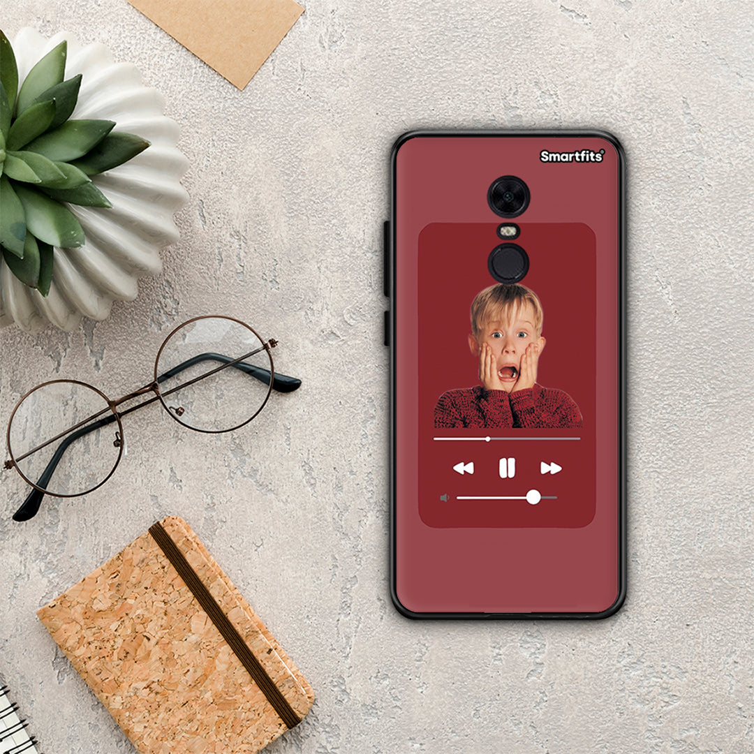 Xmas Alone Music - Xiaomi Redmi 5 Plus θήκη