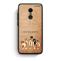 Thumbnail for Xiaomi Redmi 5 Plus You Go Girl θήκη από τη Smartfits με σχέδιο στο πίσω μέρος και μαύρο περίβλημα | Smartphone case with colorful back and black bezels by Smartfits