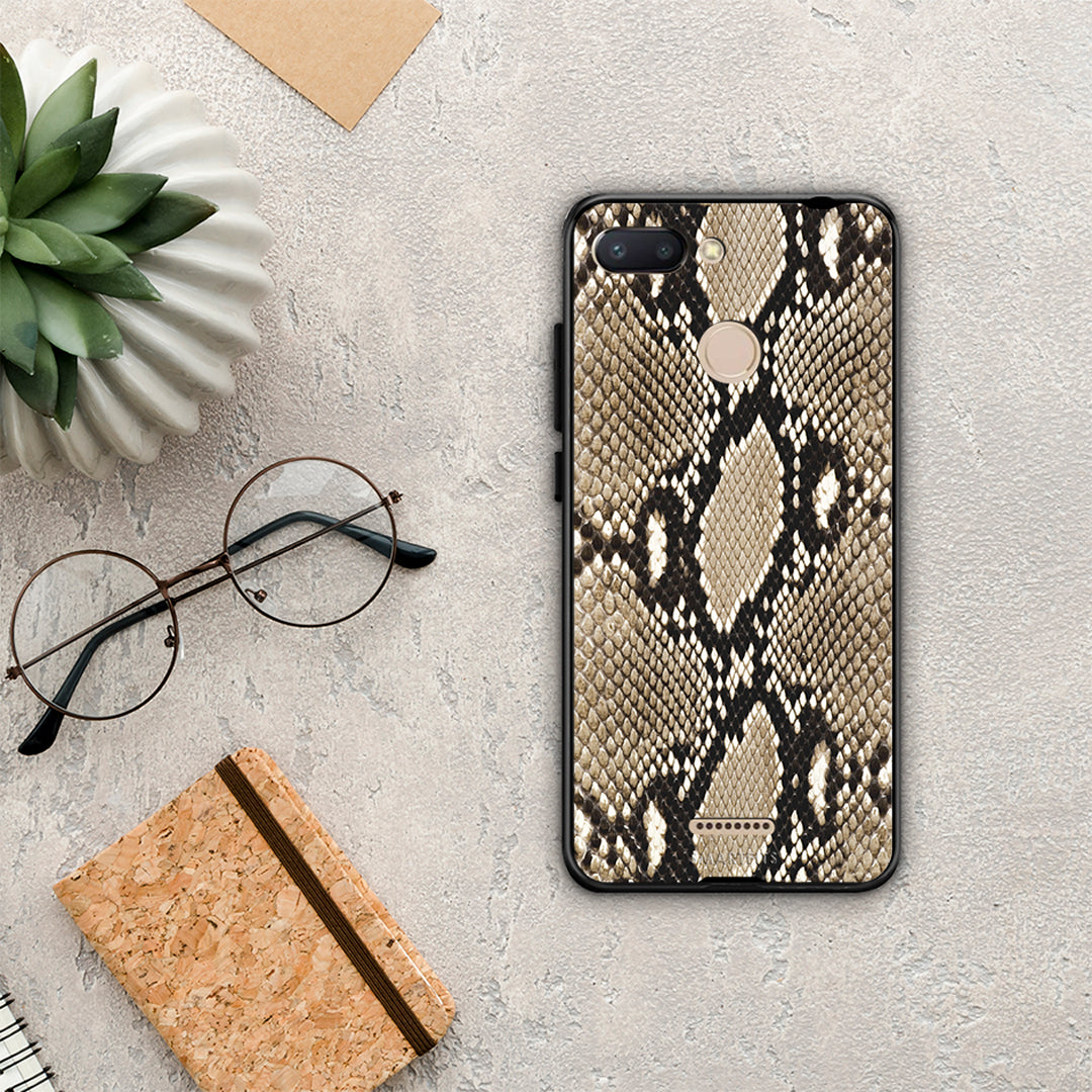 Animal Fashion Snake - Xiaomi Redmi 6 θήκη