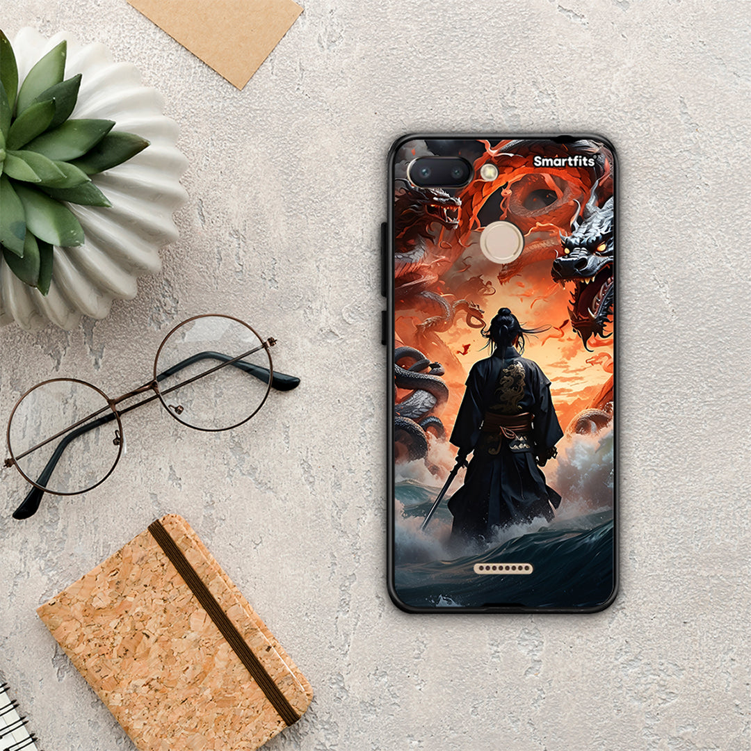 Dragons Fight - Xiaomi Redmi 6 θήκη