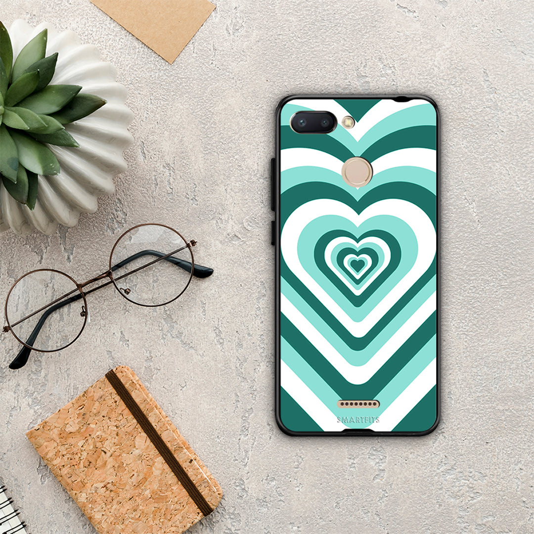 Green Hearts - Xiaomi Redmi 6 θήκη