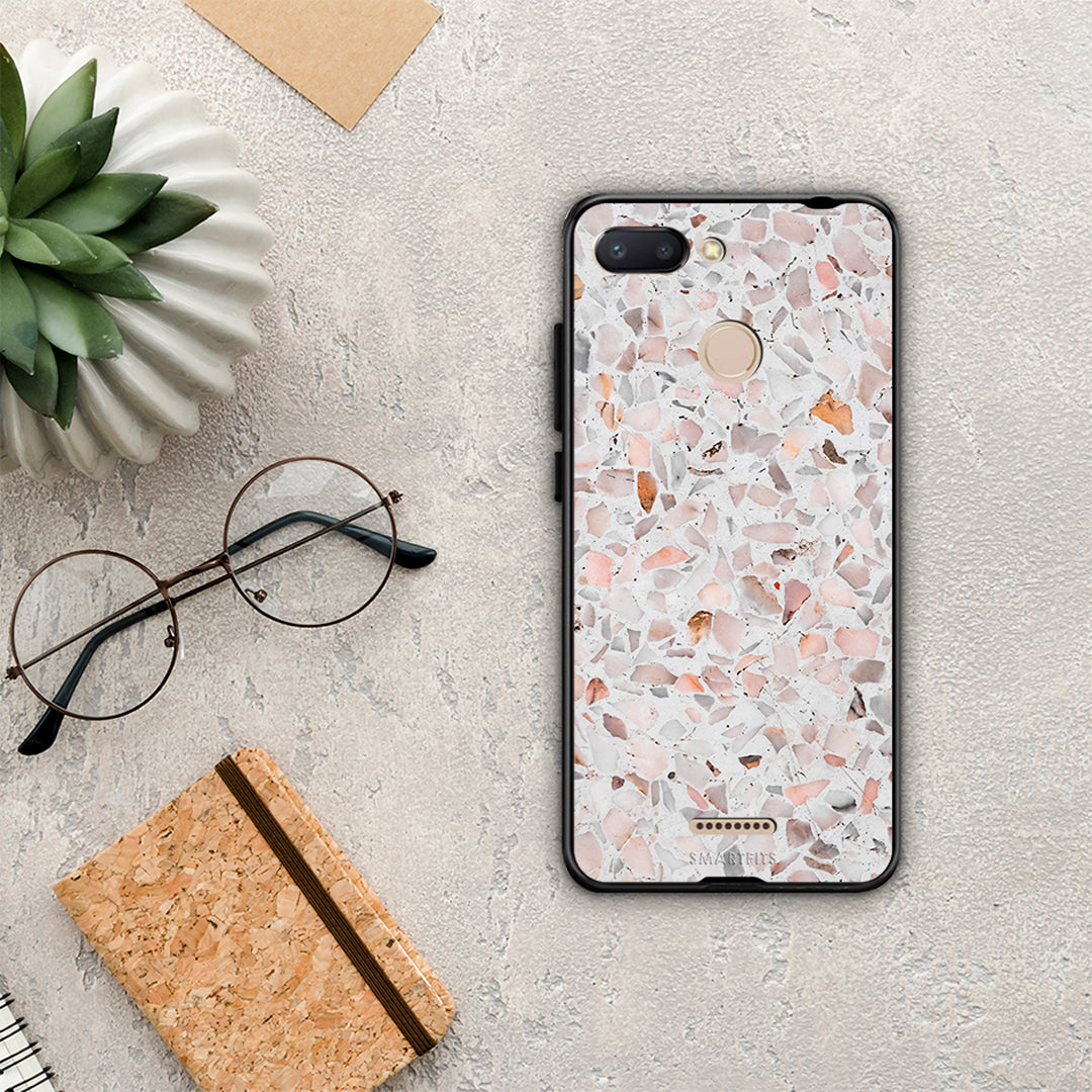 Marble Terrazzo - Xiaomi Redmi 6 θήκη