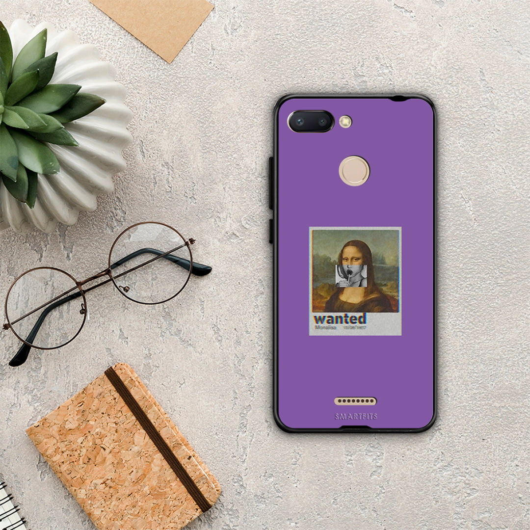 Popart Monalisa - Xiaomi Redmi 6 θήκη