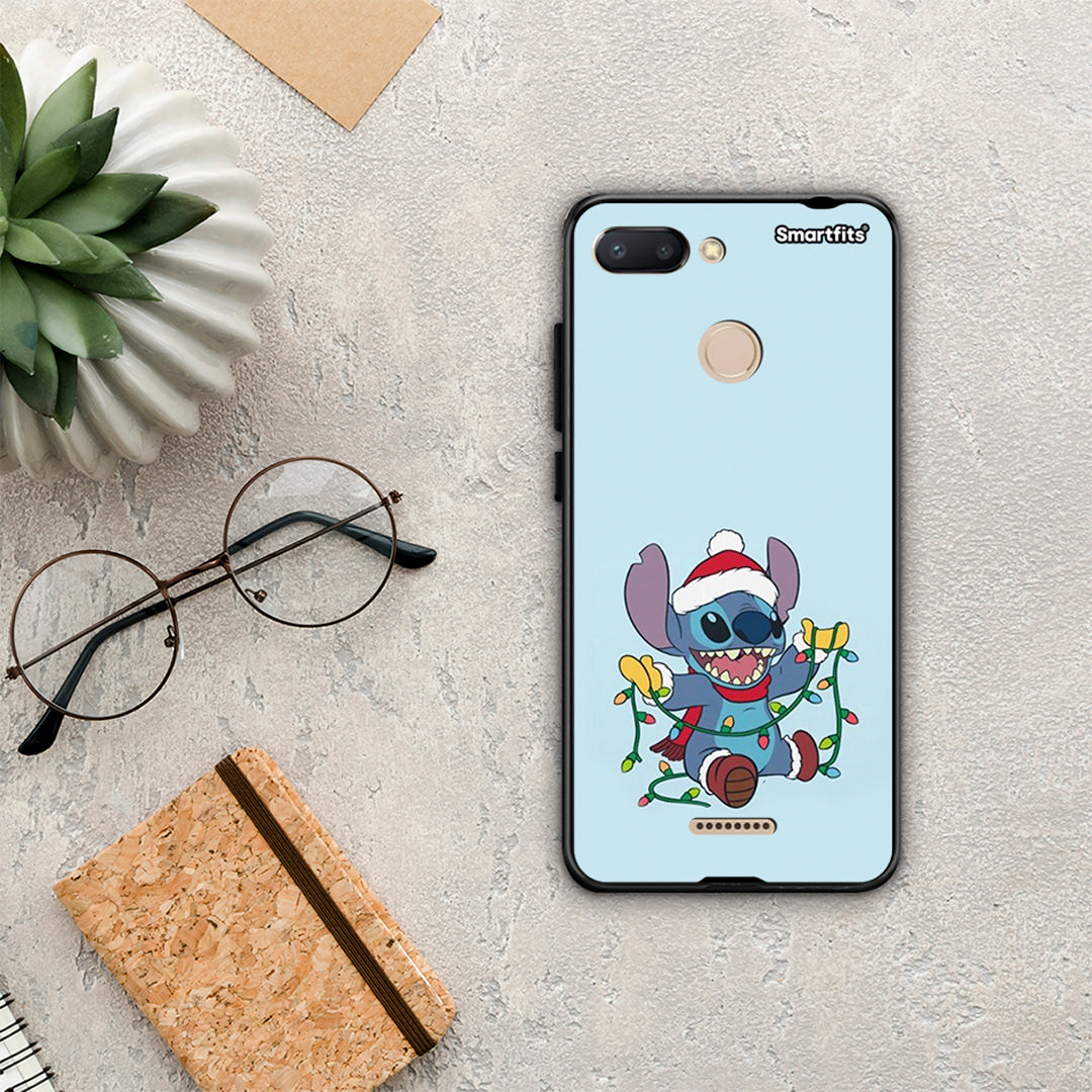 Santa Stich - Xiaomi Redmi 6 θήκη