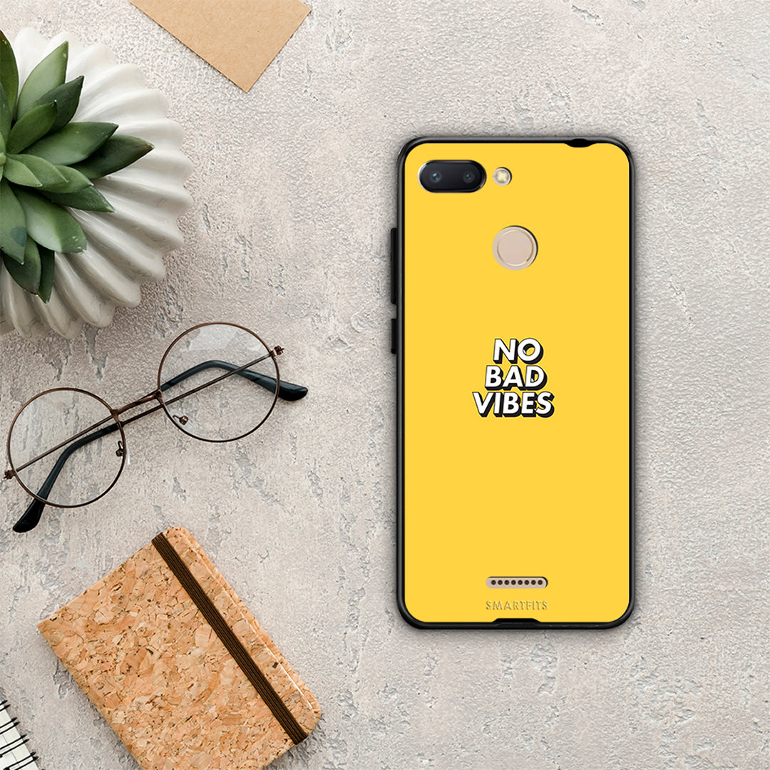 Text Vibes - Xiaomi Redmi 6 θήκη
