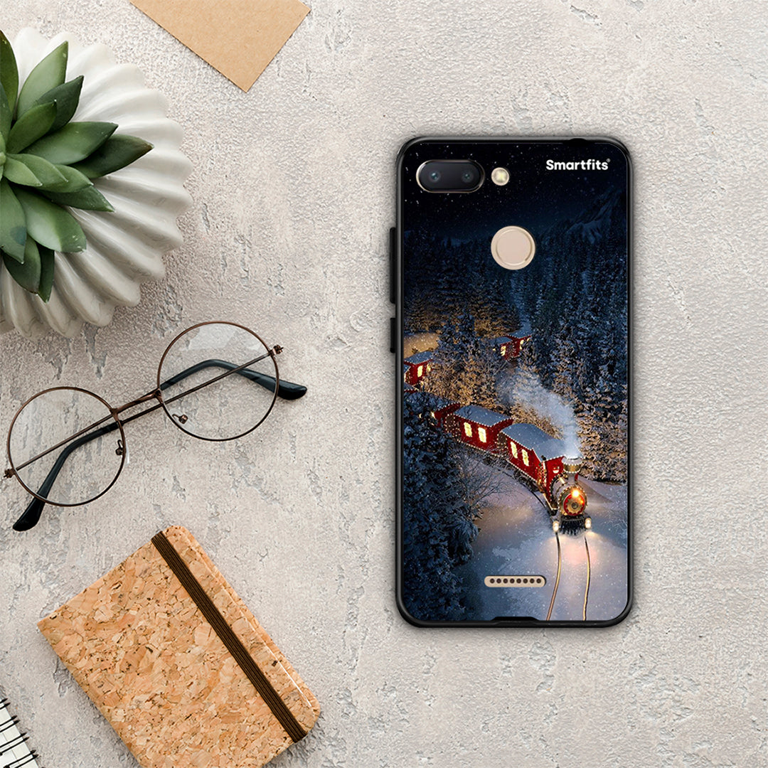 Xmas Train - Xiaomi Redmi 6 θήκη