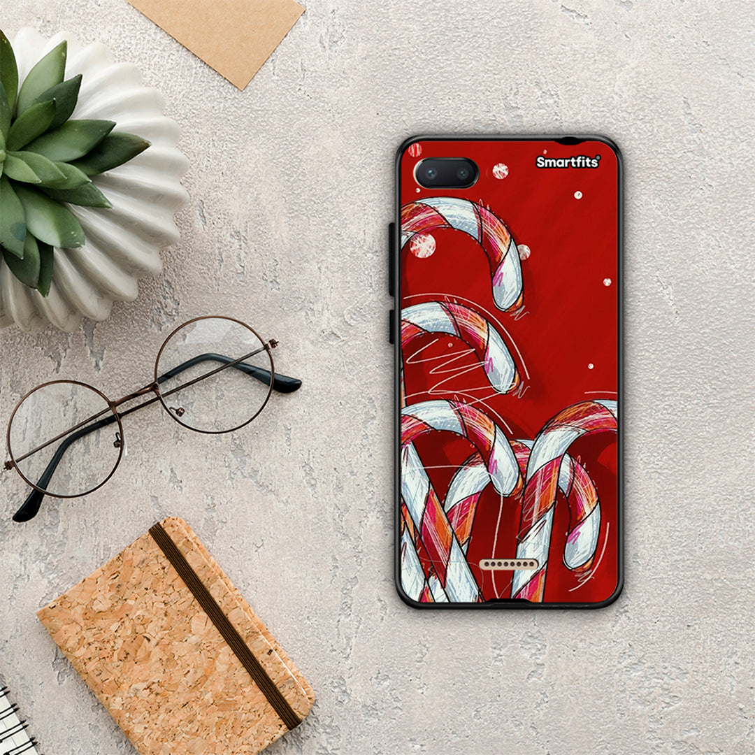 Candy Cane - Xiaomi Redmi 6A θήκη
