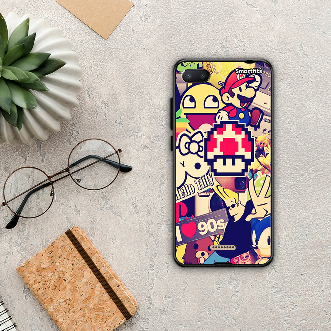 Love The 90s - Xiaomi Redmi 6A θήκη