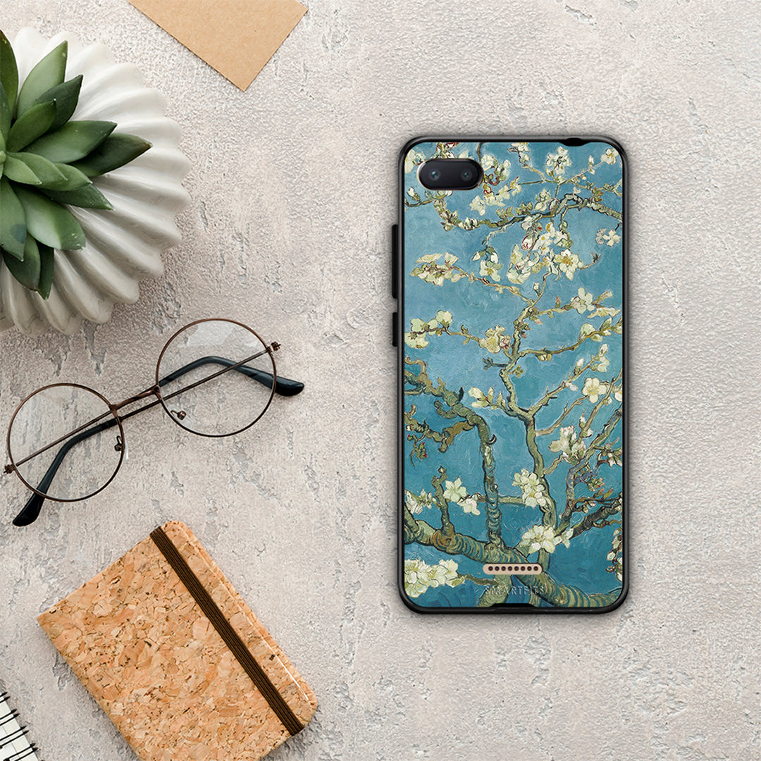 White Blossoms - Xiaomi Redmi 6A θήκη