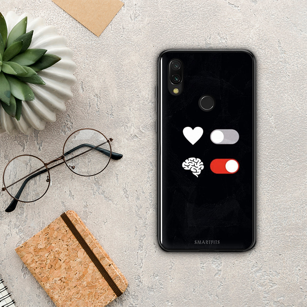 Heart Vs Brain - Xiaomi Redmi 7 θήκη