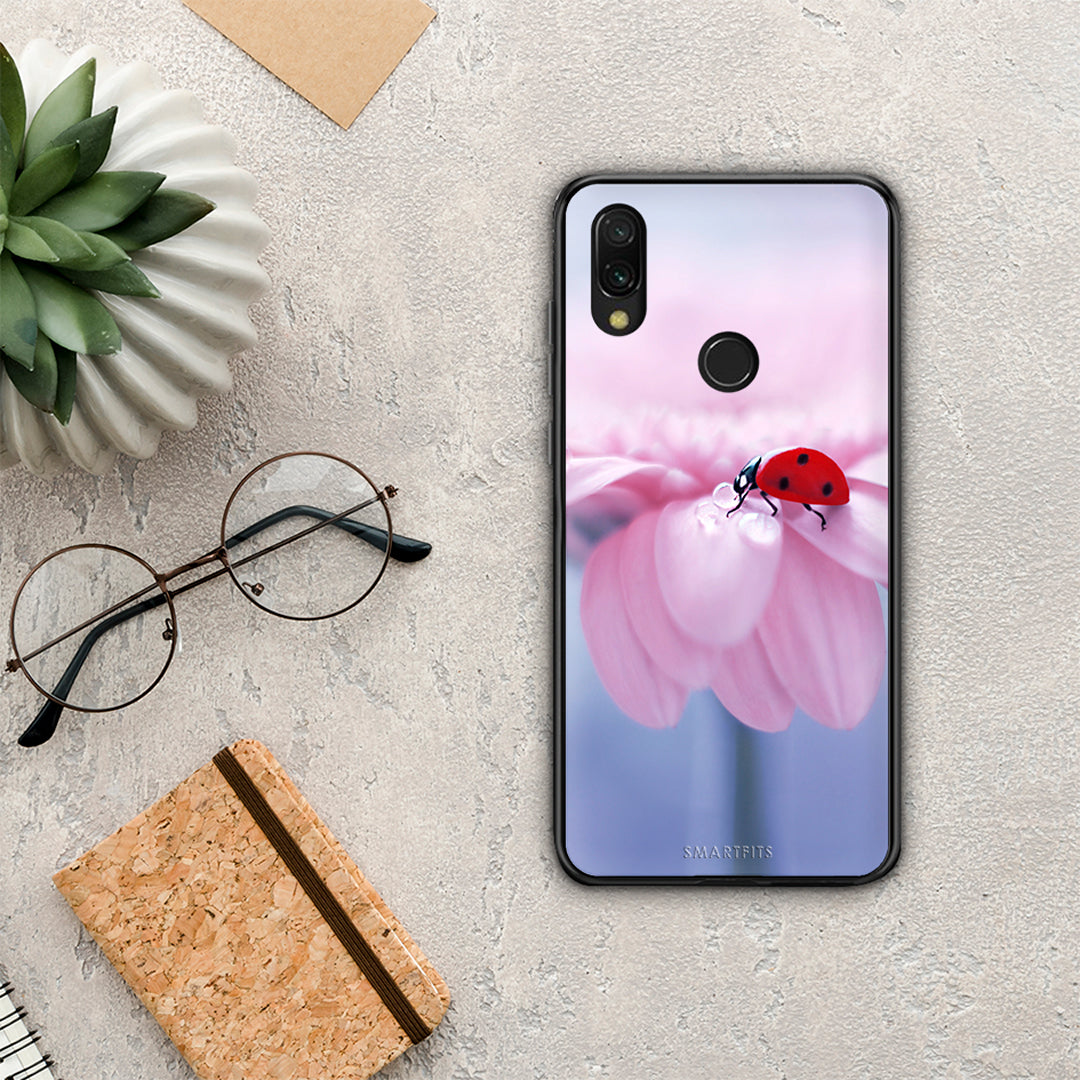 Ladybug Flower - Xiaomi Redmi 7 θήκη
