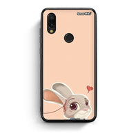 Thumbnail for Xiaomi Redmi 7 Nick Wilde And Judy Hopps Love 2 θήκη από τη Smartfits με σχέδιο στο πίσω μέρος και μαύρο περίβλημα | Smartphone case with colorful back and black bezels by Smartfits