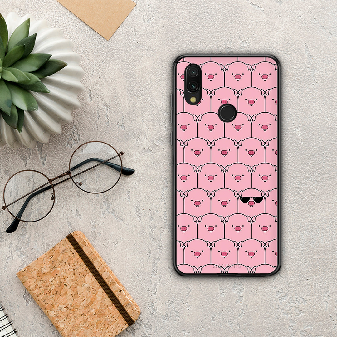 Pig Glasses - Xiaomi Redmi 7 θήκη