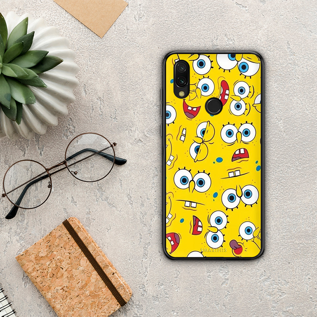 PopArt Sponge - Xiaomi Redmi 7 θήκη