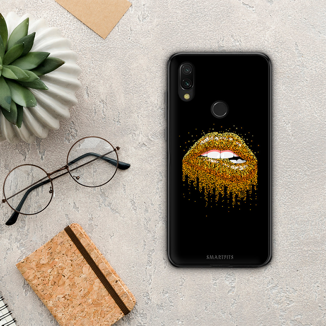 Valentine Golden - Xiaomi Redmi 7 θήκη