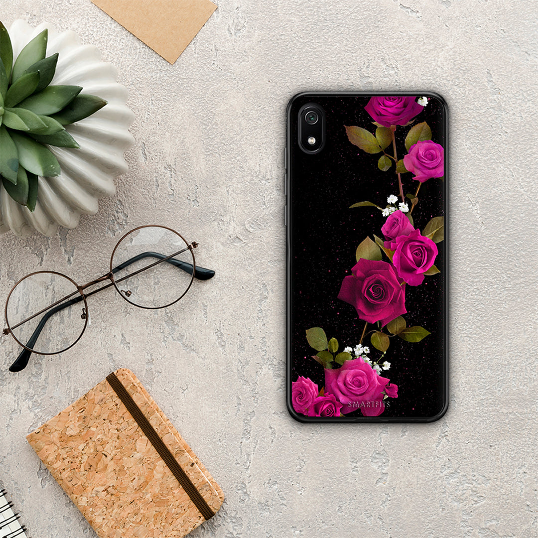 Flower Red Roses - Xiaomi Redmi 7A θήκη