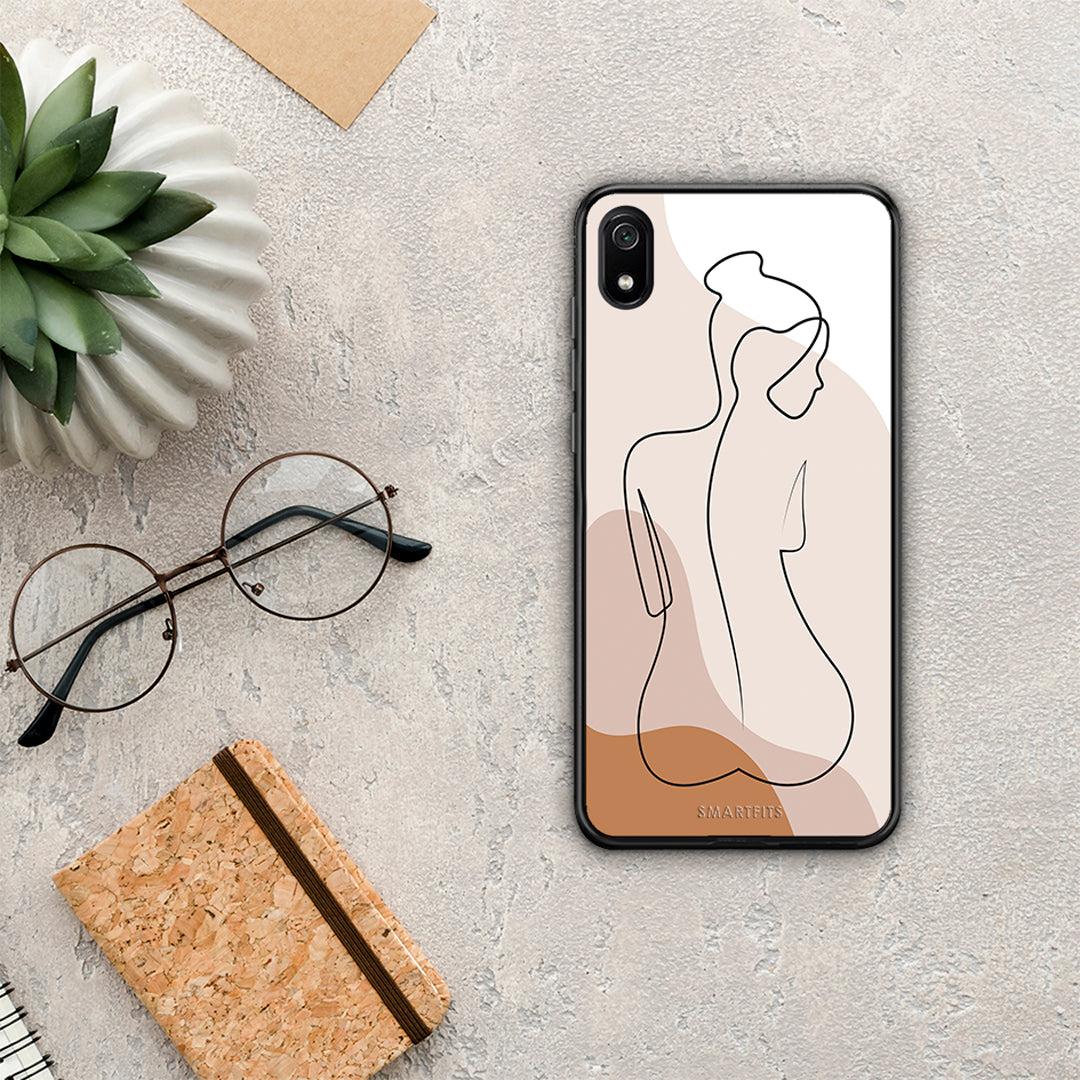 LineArt Woman - Xiaomi Redmi 7A θήκη