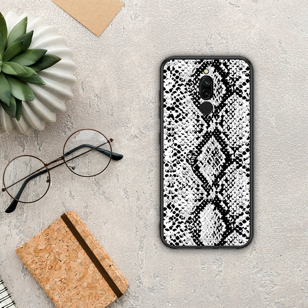 Animal White Snake - Xiaomi Redmi 8 θήκη