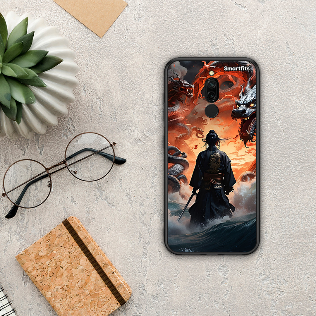 Dragons Fight - Xiaomi Redmi 8 θήκη