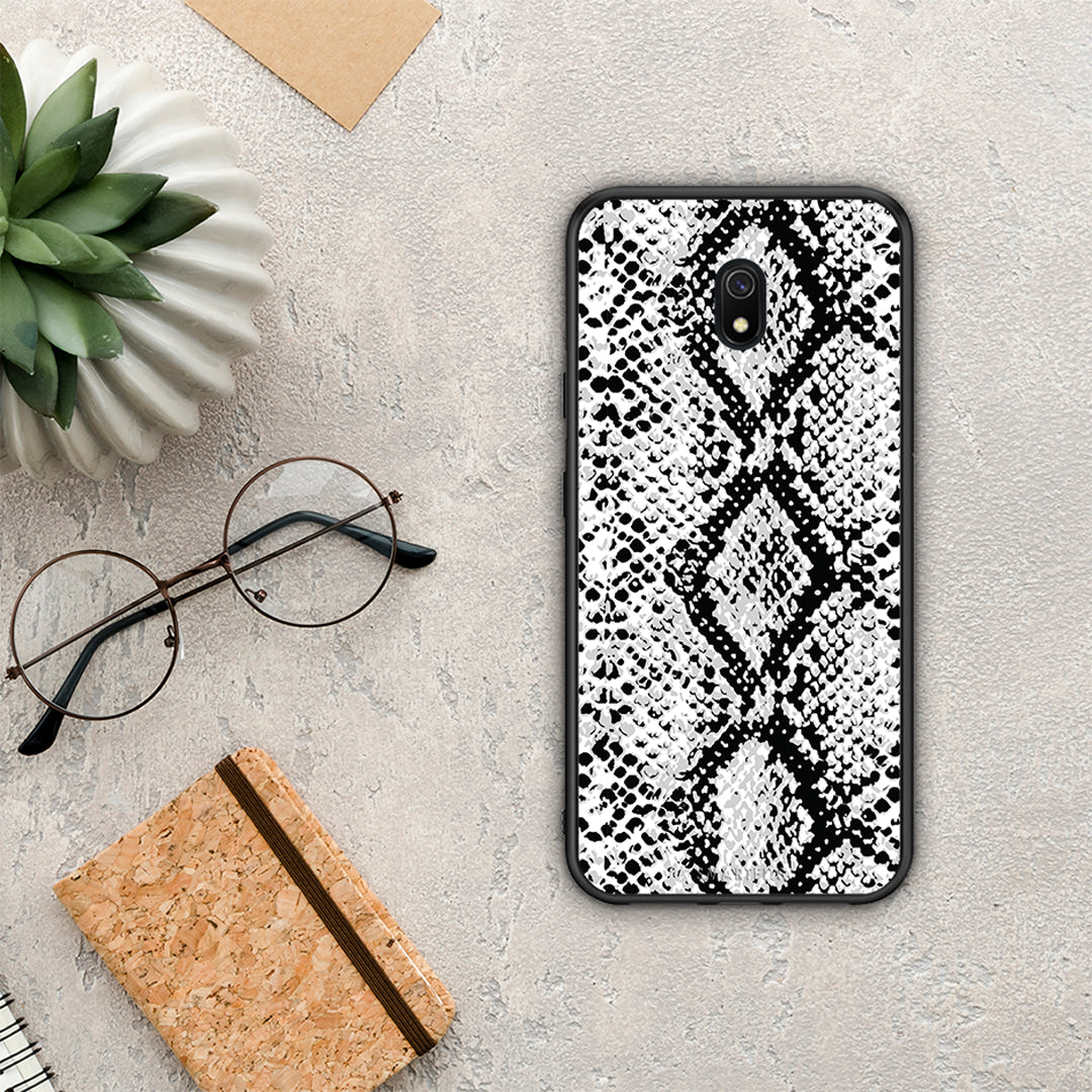 Animal White Snake - Xiaomi Redmi 8A θήκη