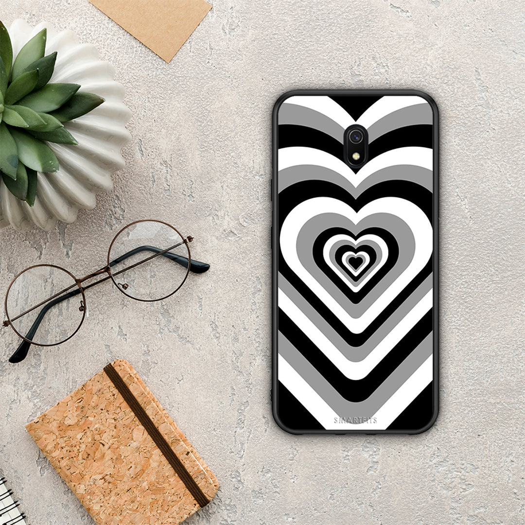 Black Hearts - Xiaomi Redmi 8A θήκη