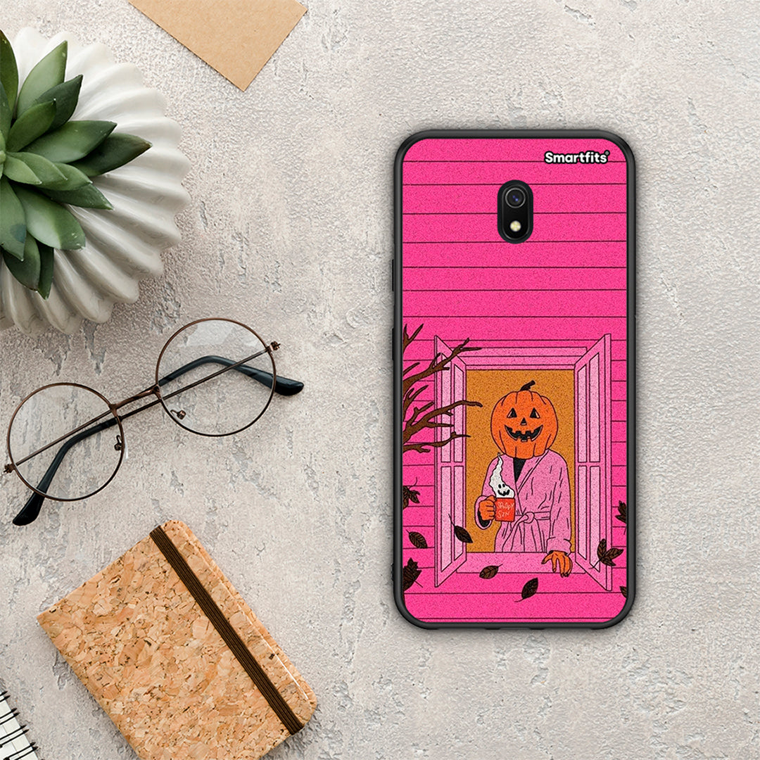 Halloween Pumpkin Lady - Xiaomi Redmi 8A θήκη