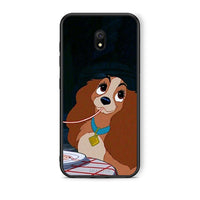 Thumbnail for Xiaomi Redmi 8A Lady And Tramp 2 Θήκη Αγίου Βαλεντίνου από τη Smartfits με σχέδιο στο πίσω μέρος και μαύρο περίβλημα | Smartphone case with colorful back and black bezels by Smartfits