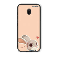 Thumbnail for Xiaomi Redmi 8A Nick Wilde And Judy Hopps Love 2 θήκη από τη Smartfits με σχέδιο στο πίσω μέρος και μαύρο περίβλημα | Smartphone case with colorful back and black bezels by Smartfits