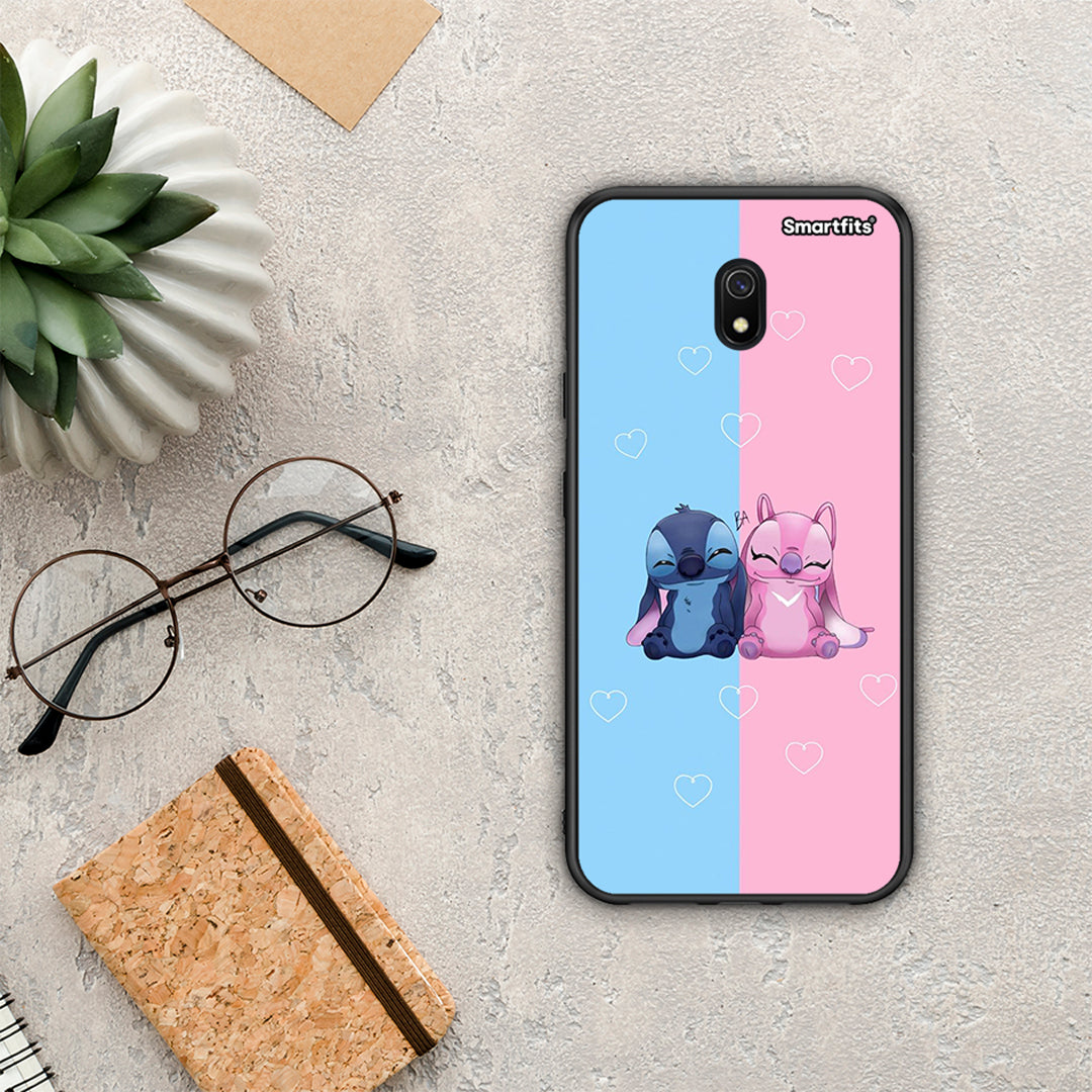 Stitch And Angel - Xiaomi Redmi 8A θήκη
