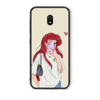 Thumbnail for Xiaomi Redmi 8A Walking Mermaid Θήκη από τη Smartfits με σχέδιο στο πίσω μέρος και μαύρο περίβλημα | Smartphone case with colorful back and black bezels by Smartfits