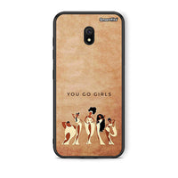 Thumbnail for Xiaomi Redmi 8A You Go Girl θήκη από τη Smartfits με σχέδιο στο πίσω μέρος και μαύρο περίβλημα | Smartphone case with colorful back and black bezels by Smartfits