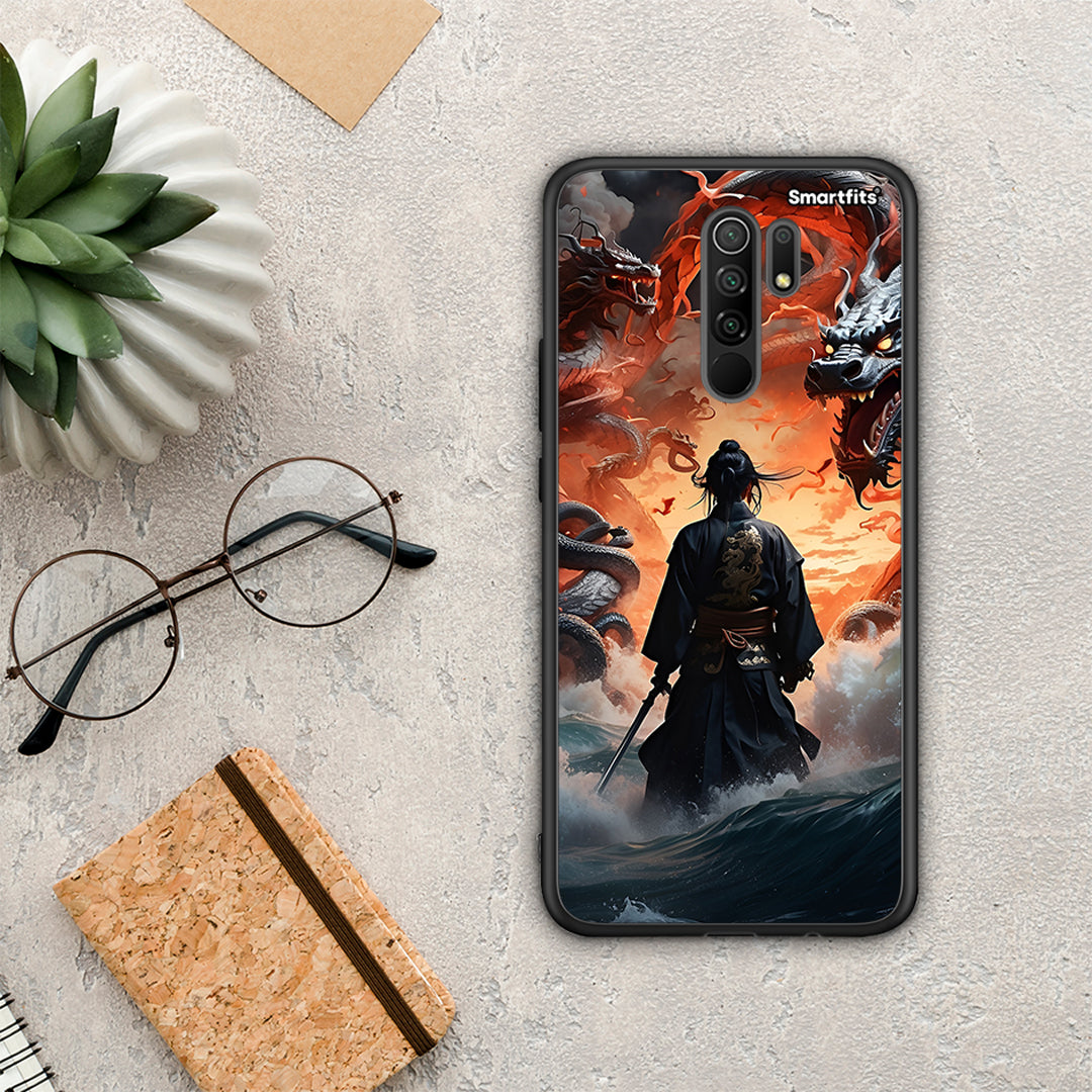 Dragons Fight - Xiaomi Redmi 9 / 9 Prime θήκη