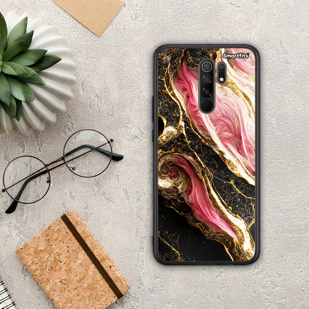 Glamorous Pink Marble - Xiaomi Redmi 9 / 9 Prime θήκη
