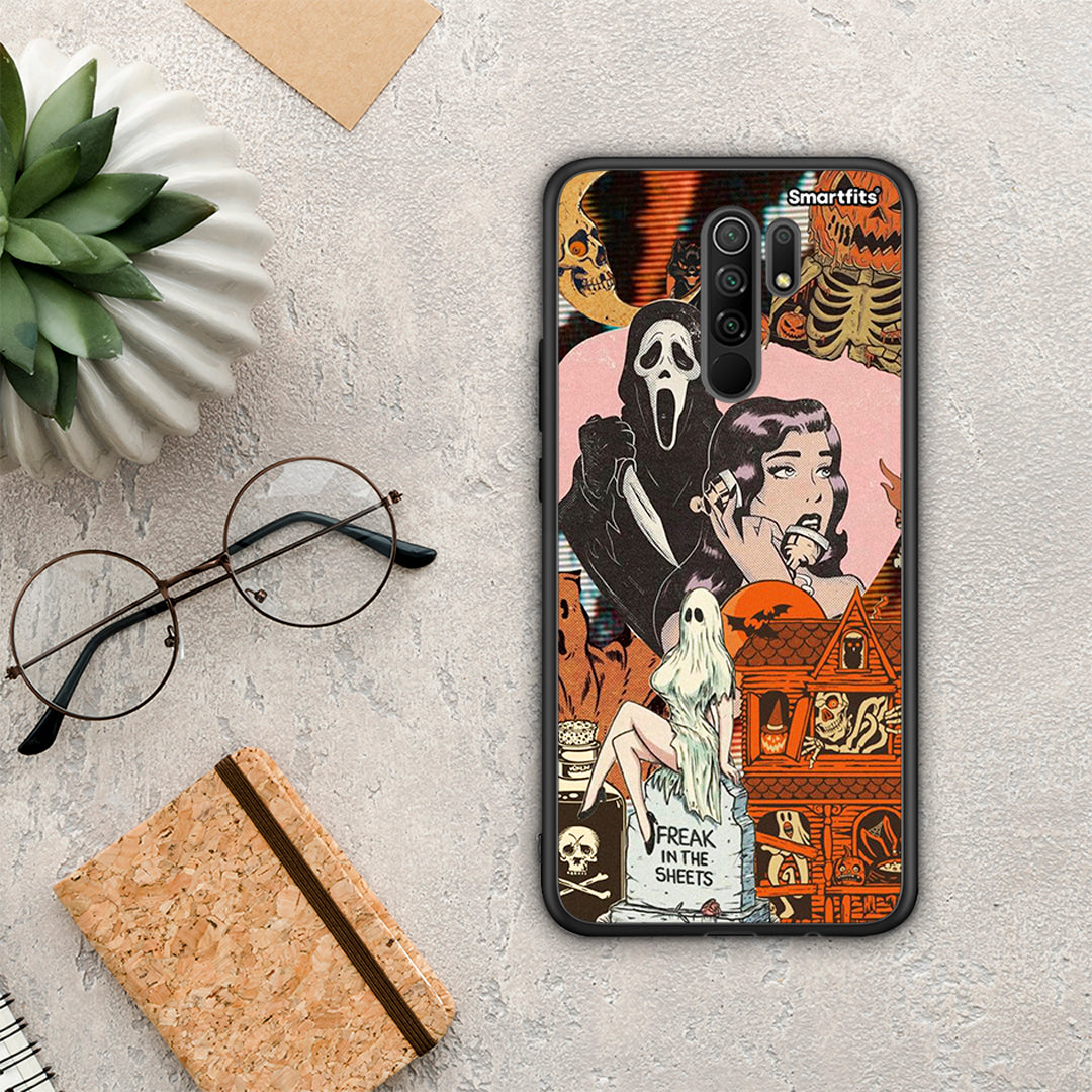 Halloween Collage - Xiaomi Redmi 9 / 9 Prime θήκη