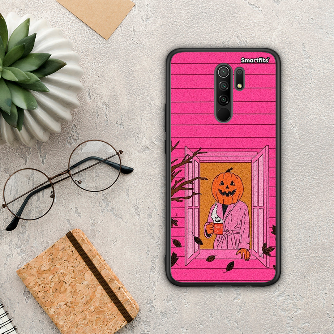 Halloween Pumpkin Lady - Xiaomi Redmi 9 / 9 Prime θήκη