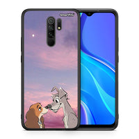Thumbnail for Θήκη Xiaomi Redmi 9/9 Prime Lady And Tramp από τη Smartfits με σχέδιο στο πίσω μέρος και μαύρο περίβλημα | Xiaomi Redmi 9/9 Prime Lady And Tramp case with colorful back and black bezels