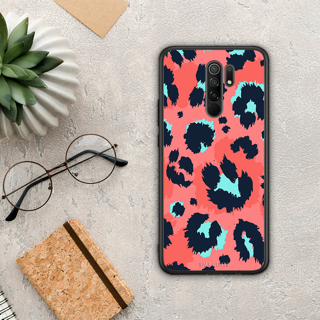Animal Pink Leopard - Xiaomi Redmi 9 / 9 Prime θήκη