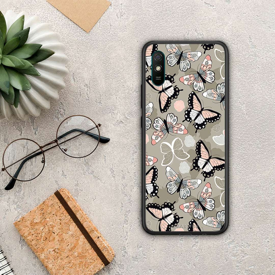 Boho Butterflies - Xiaomi Redmi 9A / 9AT θήκη