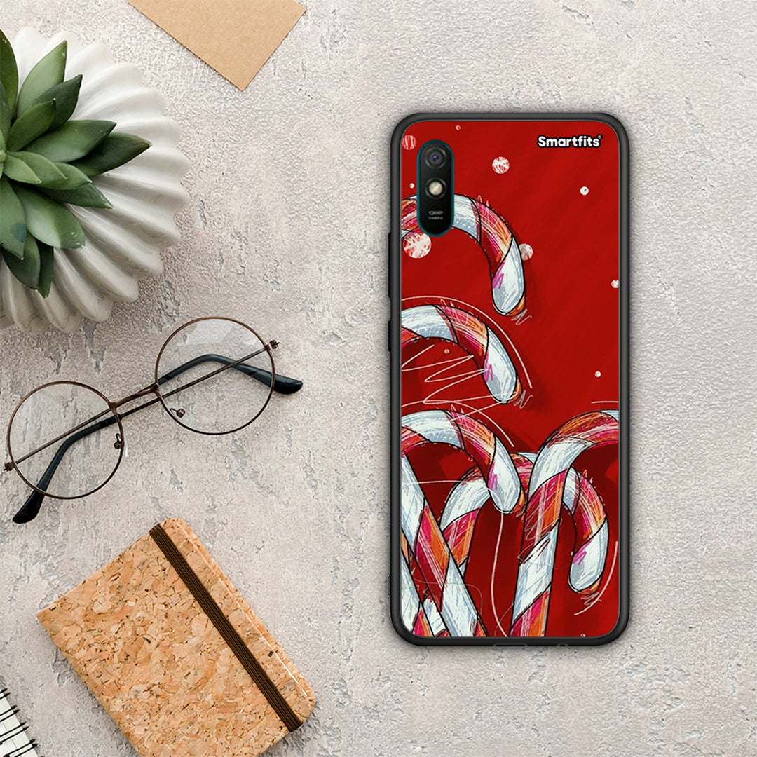 Candy Cane - Xiaomi Redmi 9A / 9AT θήκη