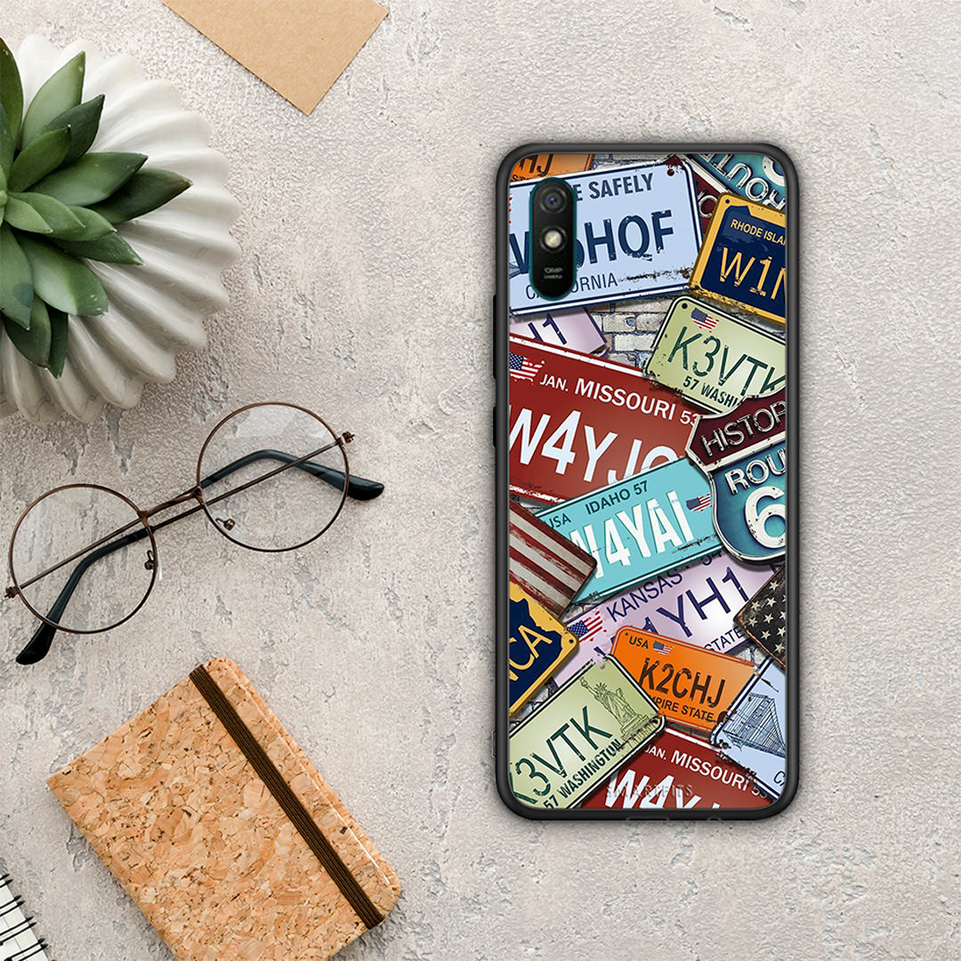 Car Plates - Xiaomi Redmi 9A / 9AT θήκη