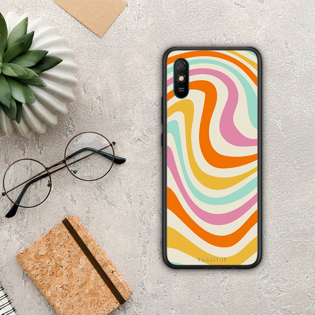 Colourful Waves - Xiaomi Redmi 9A / 9AT θήκη
