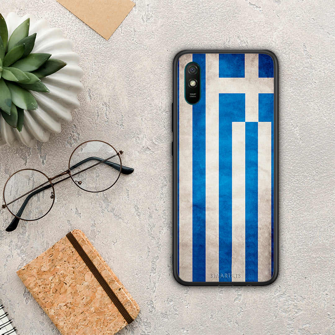 Flag Greek - Xiaomi Redmi 9A / 9AT θήκη