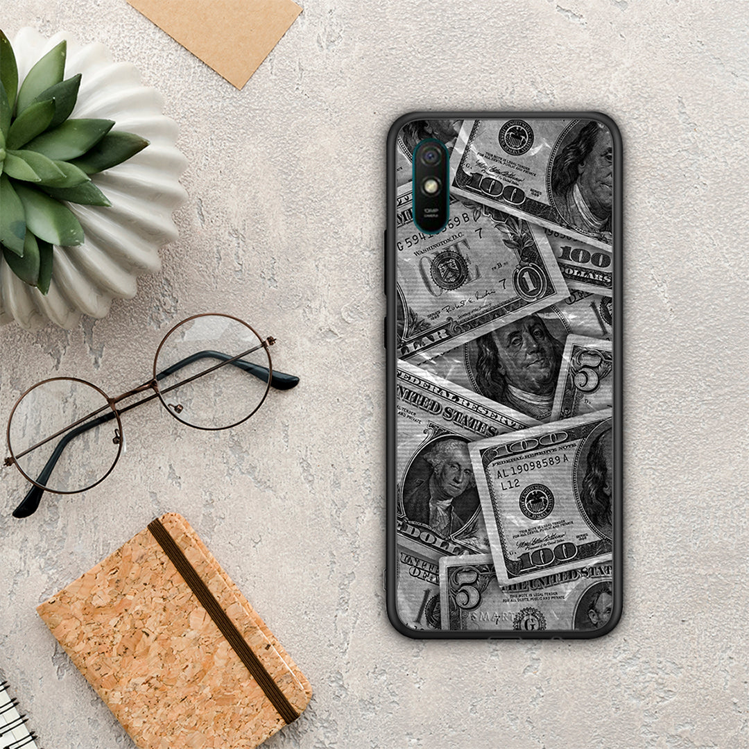 Money Dollars - Xiaomi Redmi 9A / 9AT θήκη