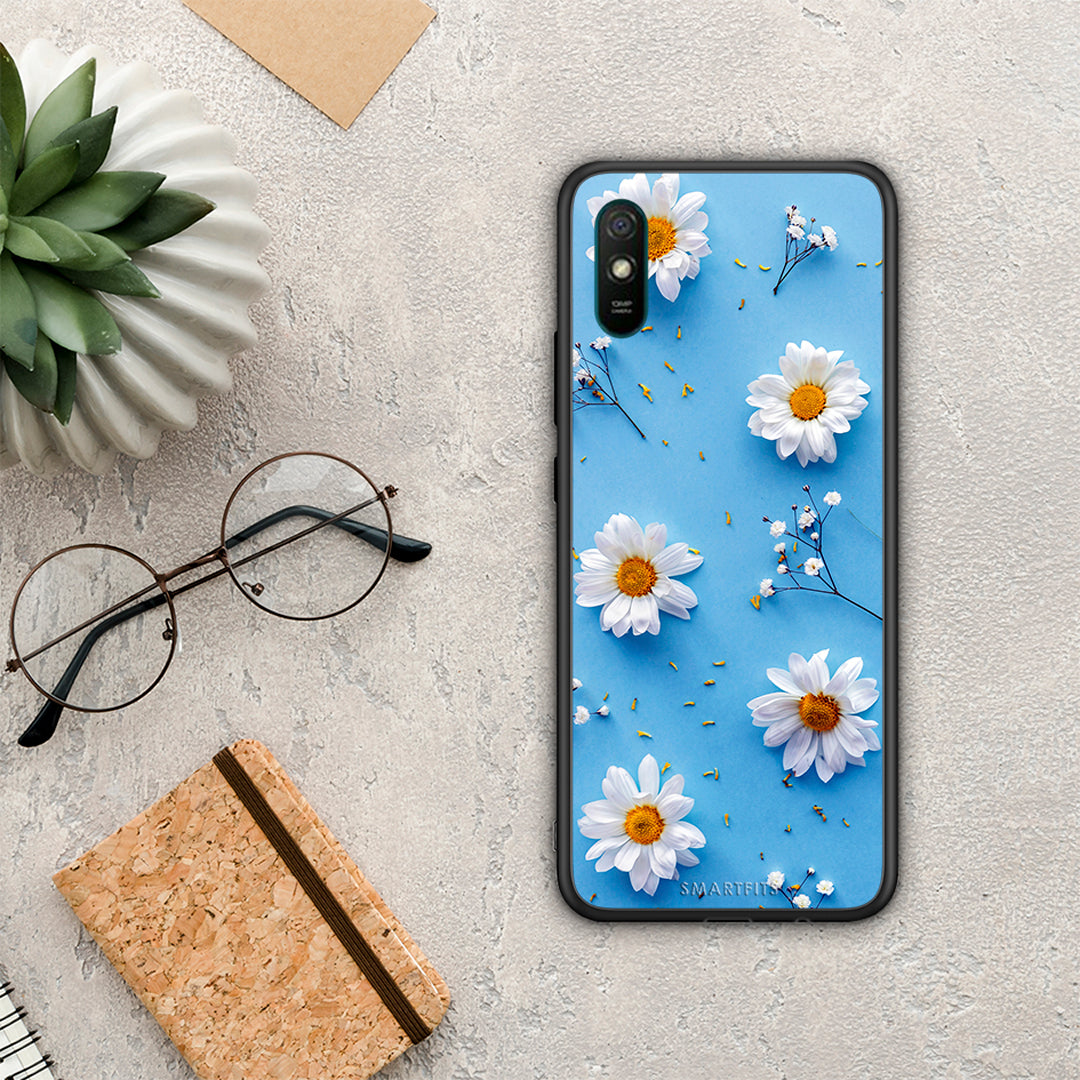 Real Daisies - Xiaomi Redmi 9A / 9AT θήκη