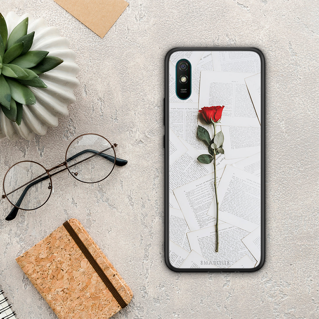 Red Rose - Xiaomi Redmi 9A / 9AT θήκη
