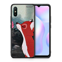 Thumbnail for Θήκη Xiaomi Redmi 9A Tod And Vixey Love 2 από τη Smartfits με σχέδιο στο πίσω μέρος και μαύρο περίβλημα | Xiaomi Redmi 9A Tod And Vixey Love 2 case with colorful back and black bezels