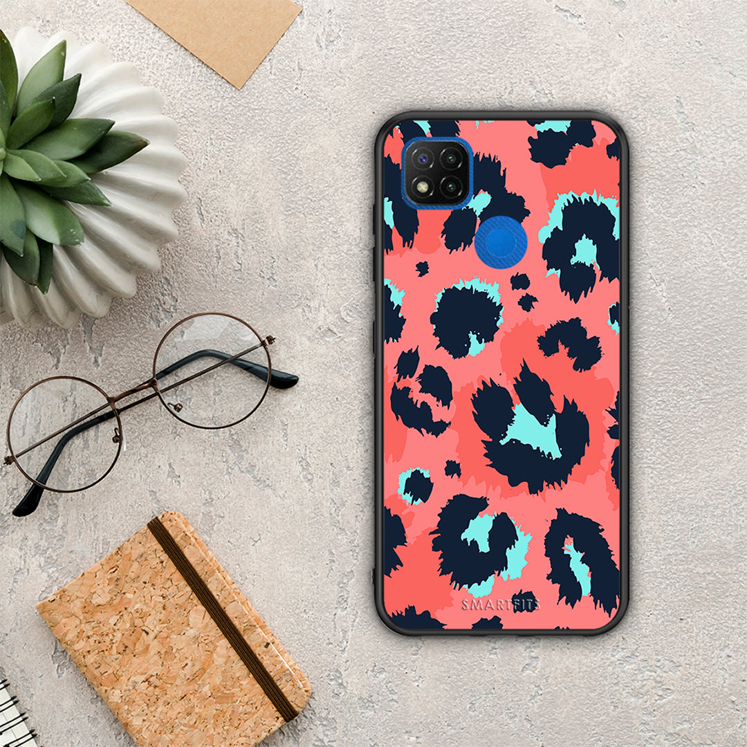 Animal Pink Leopard - Xiaomi Redmi 9C θήκη