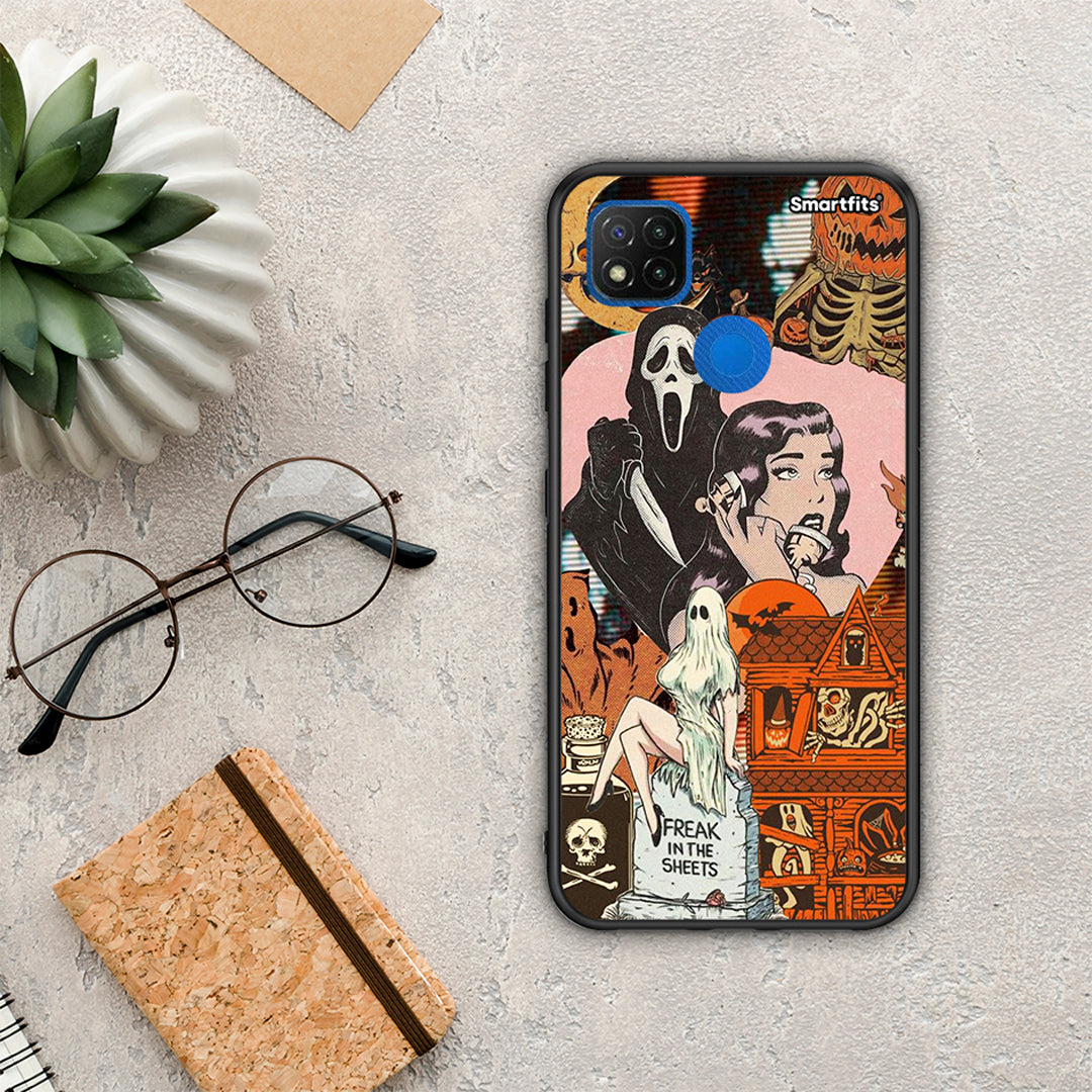 Halloween Collage - Xiaomi Redmi 9C θήκη